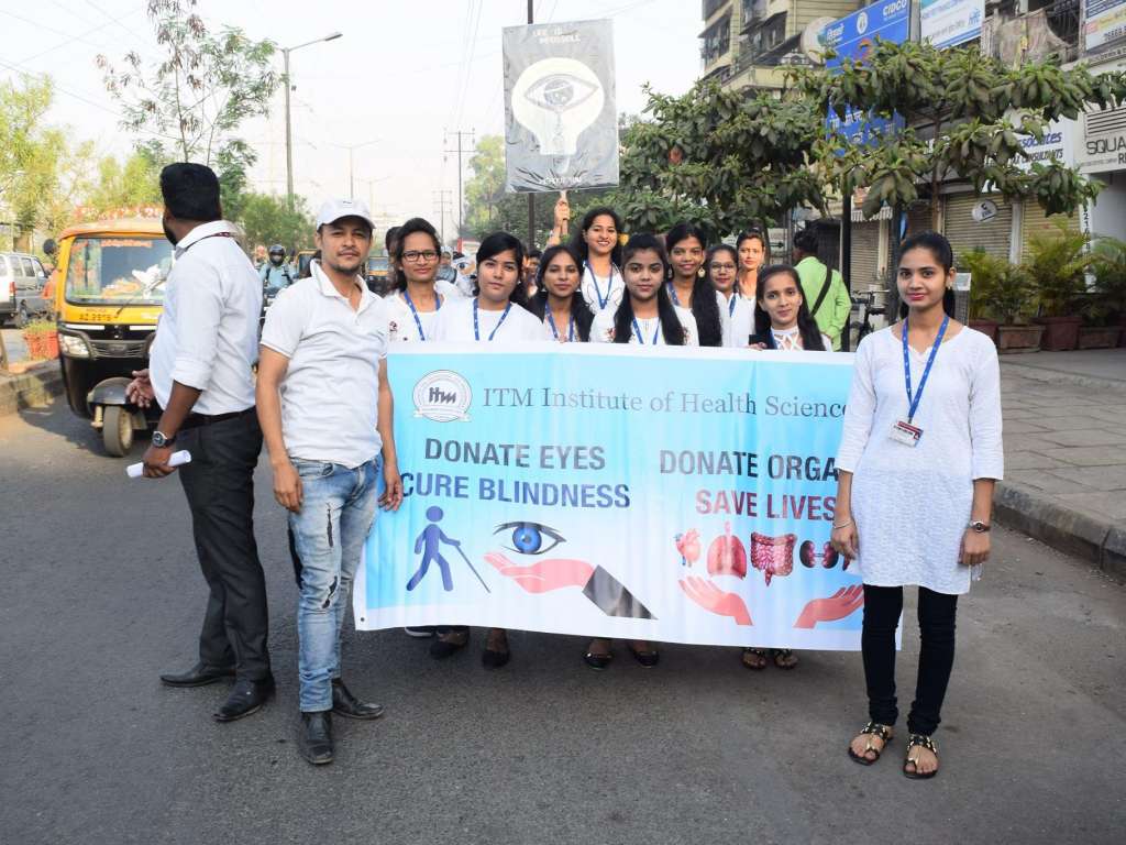 IHS World optometry day celebration at ITM IHS Panvel