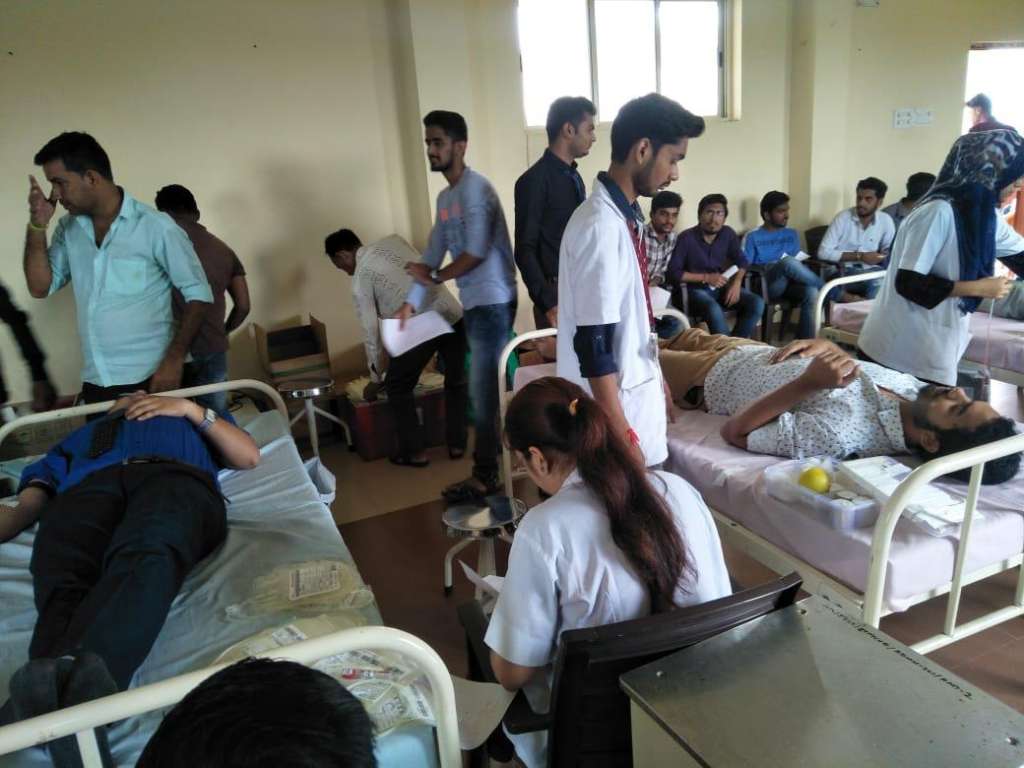 Blood Donation Camp and NABL/NHBL Training